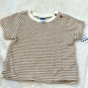 Old navy beige baby  top 6-12months